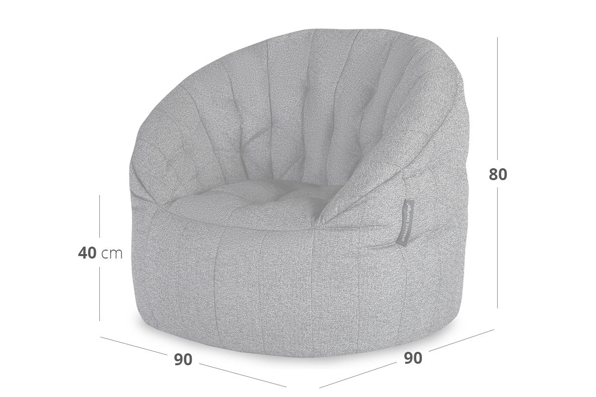 Butterfly Sofa Bean Bag Dimensions