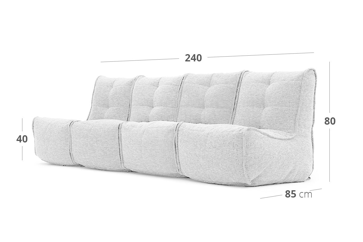 MOD 4 Quad Couch dimensions