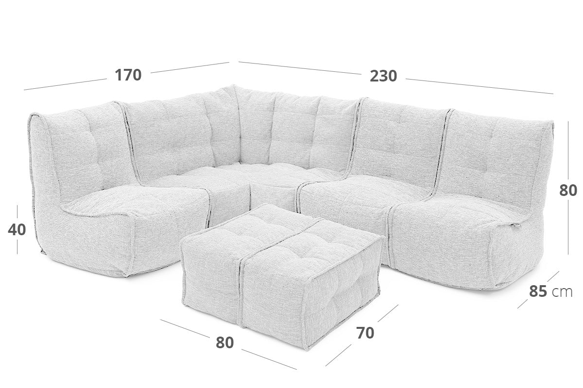 MOD 5 Living Lounge dimensions